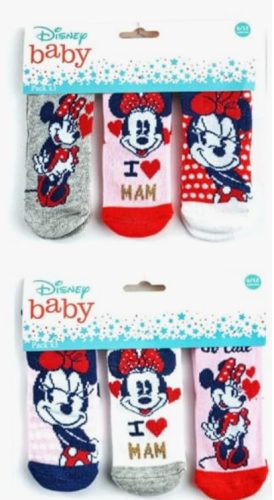 Disney Minnie baby socks 0-12 months