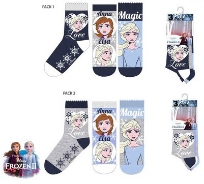 Disney Frozen kids sock 23-34