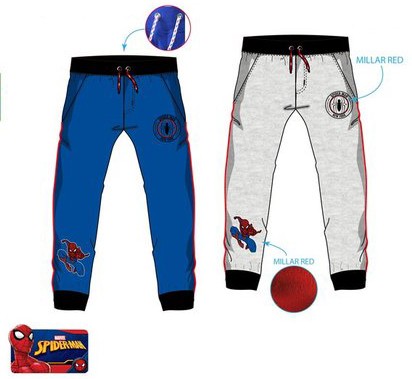 Spiderman kids long trousers, pants, jogging bottoms 3-8 years