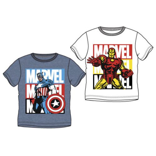 Avengers Marvel kids short sleeve t-shirt, top 4-10 years