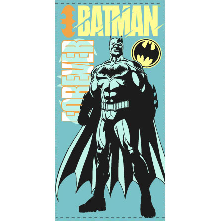 Batman Forever Towel, Beach towel 70x140 cm (Fast Dry)