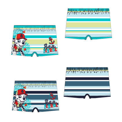 Paw Patrol Sea kids swimwear, swim trunks, shorts 3-6 years