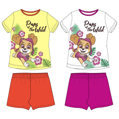 Paw Patrol Wild kids short pyjamas 3-6 years