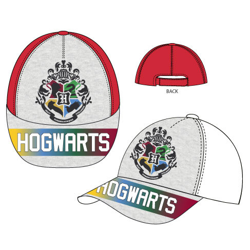 Harry Potter Hogwarts Grey kids baseball cap 52-54 cm