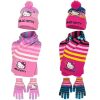 Hello Kitty Kids Hat + Scarf + Gloves Set
