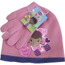 Doc McStuffins Hug Disney Dr. Plush children's hat + glove set 52-54 cm