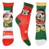 Disney Minnie Gold & Silver Christmas kids sock 23-34