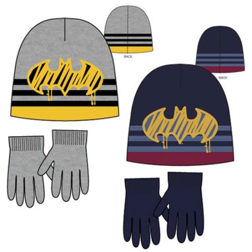 Batman Kids Hat + Gloves Set 52-54 cm