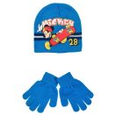 Disney Mickey  Skate children hat + glove set 52-54 cm