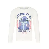   Disney Lilo and Stitch Weird White children's long sleeve t-shirt, top 3 - 8 years / 98 - 128 cm