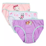   Gabby's Dollhouse Hello children's underwear, panties 3 pieces/pack 3 - 8 years / 98 - 128 cm