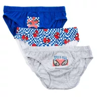  Spiderman Checked kids underwear, 3 pieces/pack 3 - 8 years / 98 - 128 cm