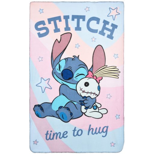 Disney Lilo and Stitch Time to Hug fleece blanket 100x150cm
