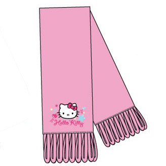Hello Kitty pink kids scarf