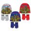 Teenage Mutant Ninja Turtles children's hat and glove set 52-54 cm