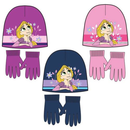 Disney Princess Kids Hat + Gloves Set 52-54 cm