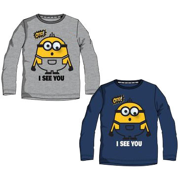 Minions See You kids long sleeve t-shirt, top 4-10 years