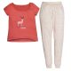 Ushuaia Tiny Flowers Deer Women's Pajamas S-XXL