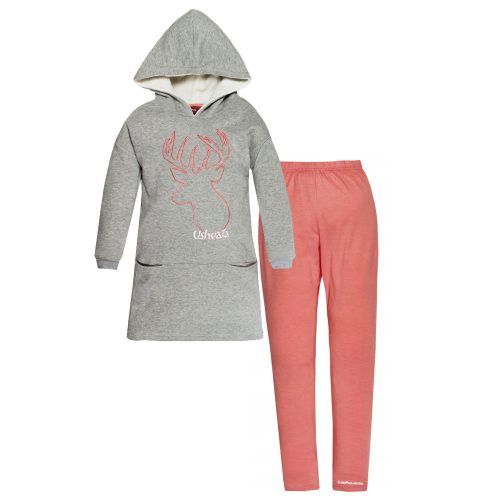 Ushuaia Grey Women's Homewear Set S-XXL