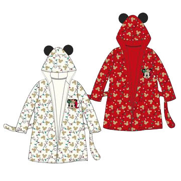 Disney Minnie Christmas kids robe 3-8 years