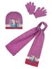 Disney Frozen kids hat + scarf + glove set