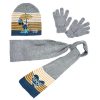 Disney Minnie Rain Kids Hat + Scarf + Gloves Set