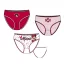 Disney Minnie Red children's underwear, 3-piece panty set