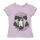 Wednesday Black Roses children's short t-shirt, top 6-12 years