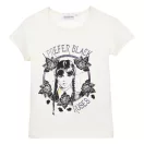 Wednesday Black Roses children's short t-shirt, top 6-12 years