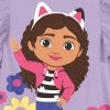 Gabby's Dollhouse Flowers children's short sleeve top, 3-8 years