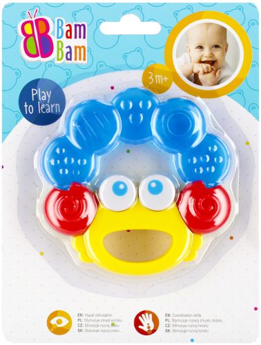 Crab baby teether