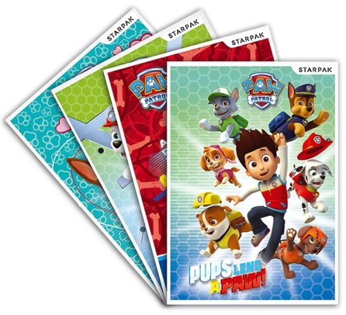Paw Patrol Clip-on sheets A5