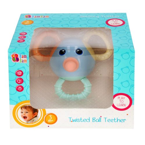 Animals baby teether + rattle