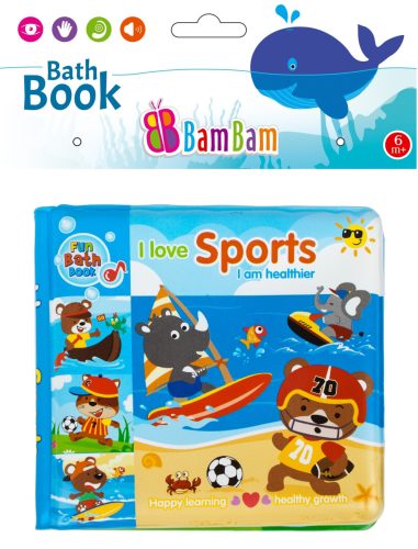 Sport Bath Book baby toy