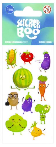 Vegetables Sticker set