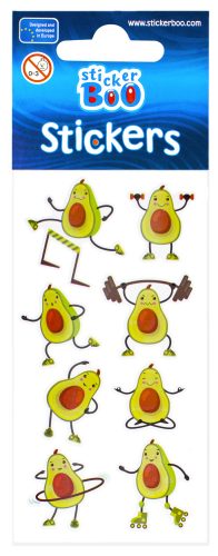 Avocado Sticker set