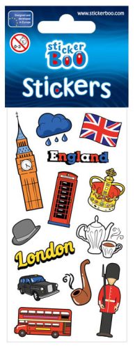 Travel England Sticker set
