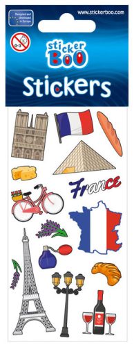 Travel France Sticker set