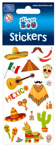 Travel Mexico Sticker set