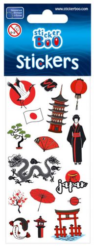 Travel Japan Sticker set