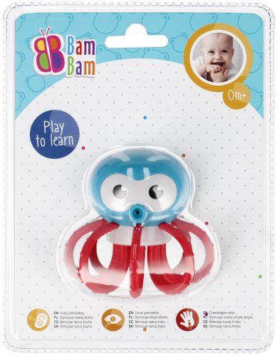 Octopus baby rattle