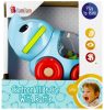 Elephant roll baby rattle