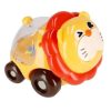 Lion roll baby rattle