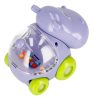 Hippo roll baby rattle