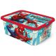 Spiderman plastic storage box 13 L