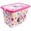 Disney Minnie  Edgy Bows plastic storage box 7 L