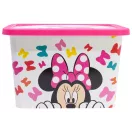 Disney Minnie  Edgy Bows plastic storage box 7 L