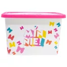 Disney Minnie  Edgy Bows plastic storage box 7 L