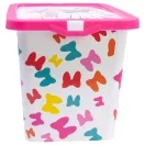 Disney Minnie  Edgy Bows plastic storage box 7 L