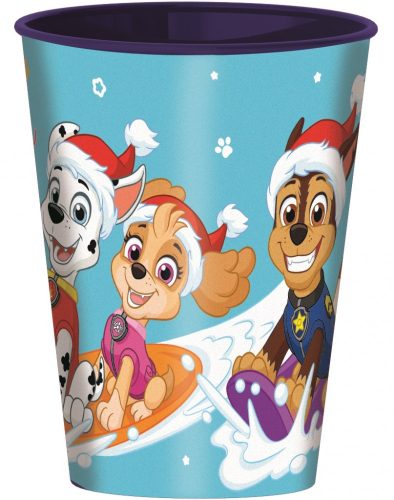 Paw Patrol Christmas cup, plastic 260 ml